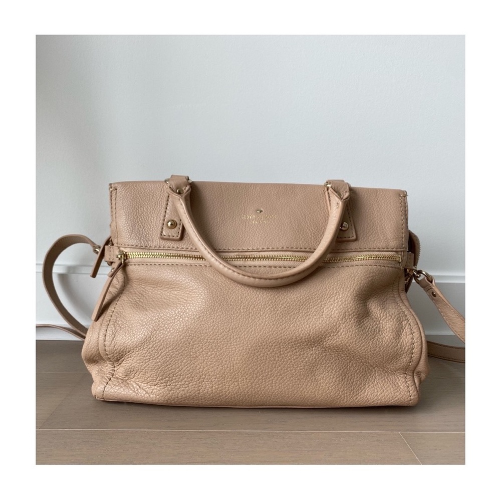 Kate Spade medium crossbody bag, warm beige